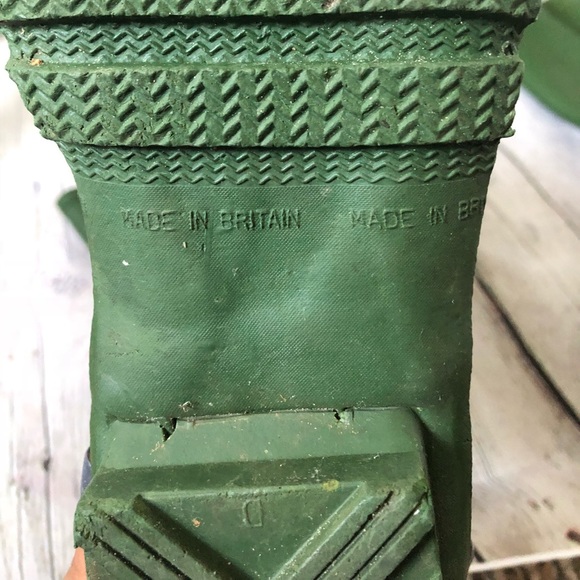 Vintage 1960s Green Hunter Uniroyal Boots - Picture 5 of 5
